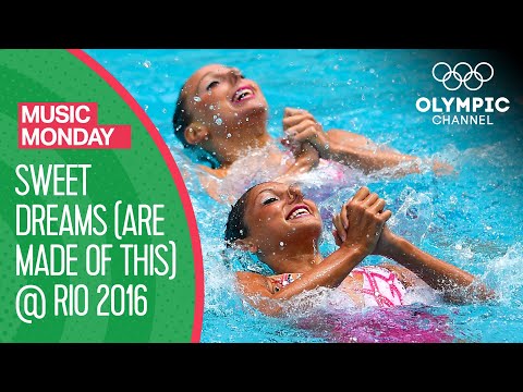 Italy's Artistic Swimming Duet performs to "Sweet Dreams" at Rio 2016 | Music Monday