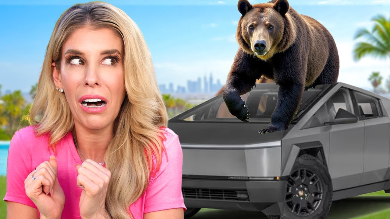 We Found a BEAR In Our Backyard!