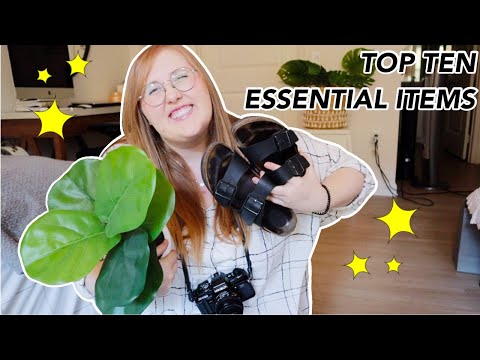 THINGS I CAN'T LIVE WITHOUT! // *trying to be GQ and telling you about my top ten essentials*