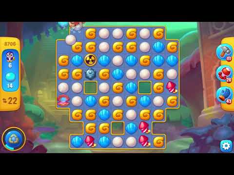 Fishdom  Level 8701 - 8710 (First Try) 🐠