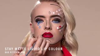 Rimmel #MakeUpLooks Halloween- Pop Art anuncio