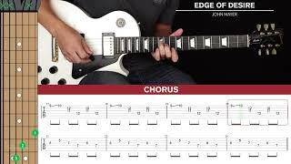 Edge Of Desire Guitar Cover John Mayer 🎸|Tabs + Chords|