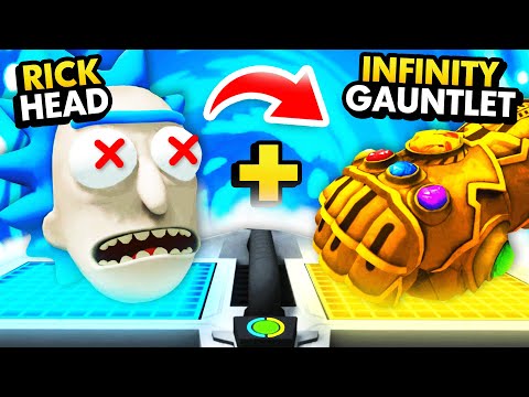 RICK vs INFINITY GAUNTLET