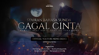 Download lagu SYAIR SUNDA GAGAL CINTA | TERBARU | NENG DEDES mp3