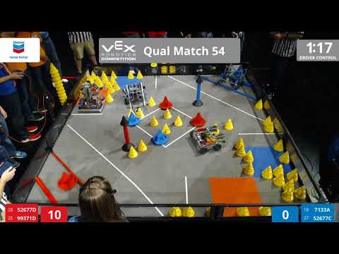 2017 Wildstang VEX Competition Match Q54