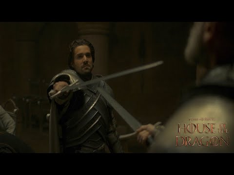Ser Criston Cole Kills Lord Beesbury Scene | House Of The Dragon Episode 9