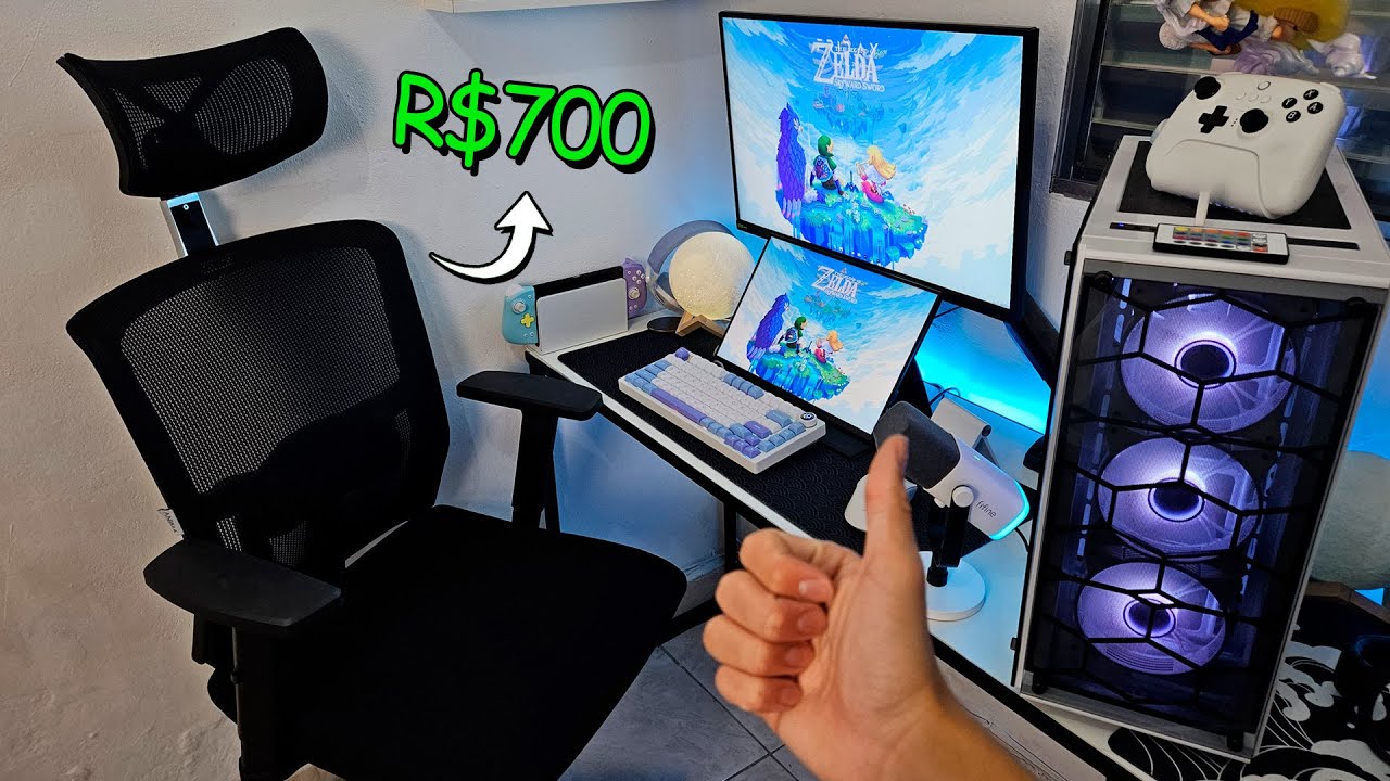 a MELHOR cadeira ergonômica custo beneficio em 2024 (ANIMA - anm312p)