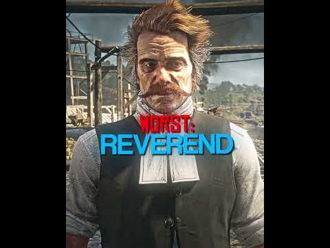 The Best and Worst Of The Van Der Linde Gang 🔥 - #rdr2 #shorts