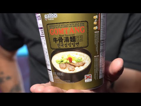 Teste de Degustação: Macarrão Estilo Coreano com Sabor de Carne Paldo Gomtang