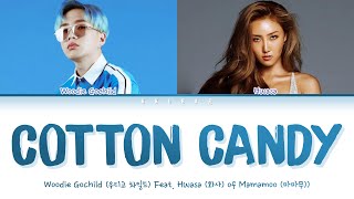 Woodie Gochild - 솜사탕 (Cotton Candy) Feat. Hwasa (화사) of MAMAMOO (Color Coded Lyrics Han/Rom/Eng/가사)