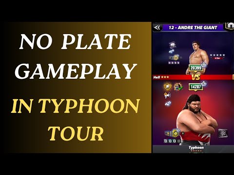 5SB Typhoon VS 5SS Andre & Hogan.WWE Champions Game.