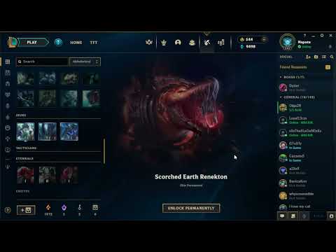 Rerolling to Victory: Scorched Earth Renekton Unlocked! 🔥🐊