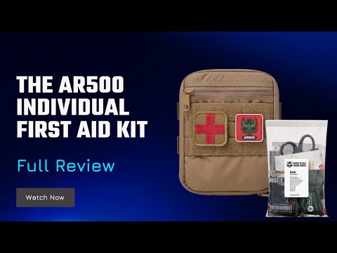 ✅ AR500 Individual First Aid Kit Review - Best Body Armor First Aid Kit? ✅