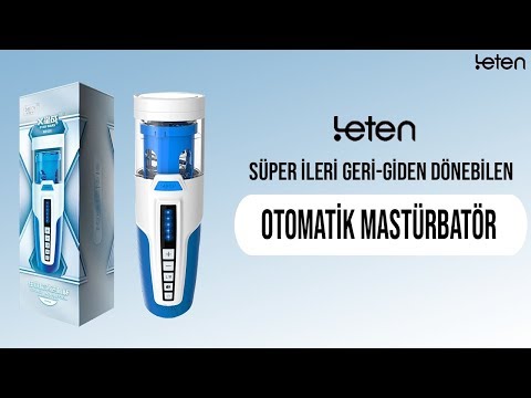 Leten Süper İleri Geri Giden&Dönebilen ve İnleme Sesli Otomatik Mastürbatör