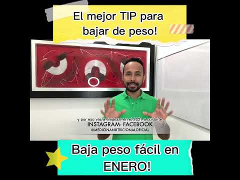 Baja peso fácil en ENERO