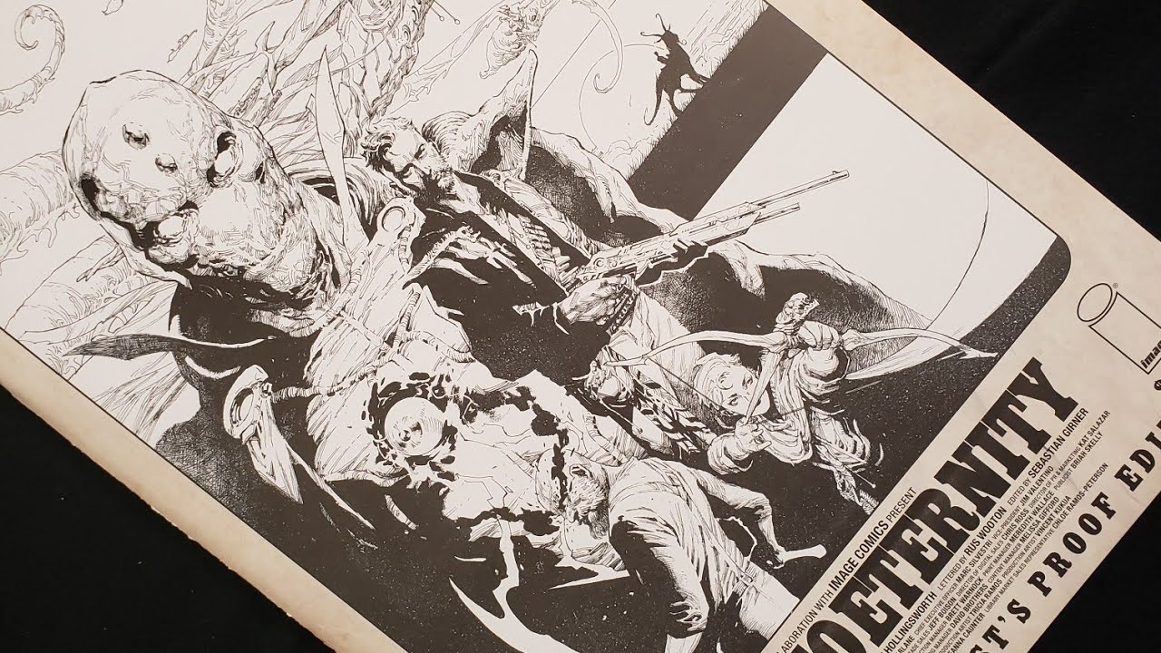 Watch video Seven To Eternity giant sized artist's proof edition! Now Seven To Eternity giant sized artist's proof edition!