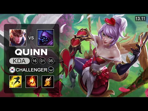Quinn vs Jax Top - KR Challenger - Patch 13.11 Season 13