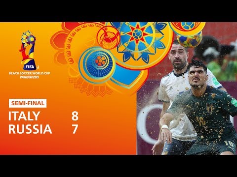 Italy v Russia | FIFA Beach Soccer World Cup 2019 | Match Highlights