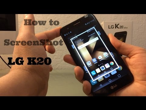 HOW TO SCREENSHOT ON THE LG K30 / k20