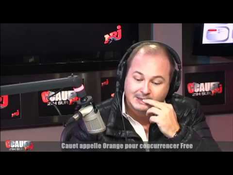 Cauet appelle Orange pour concurrencer Free.