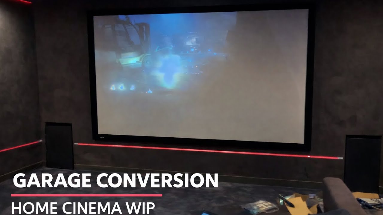 Home Cinema Garage Conversion