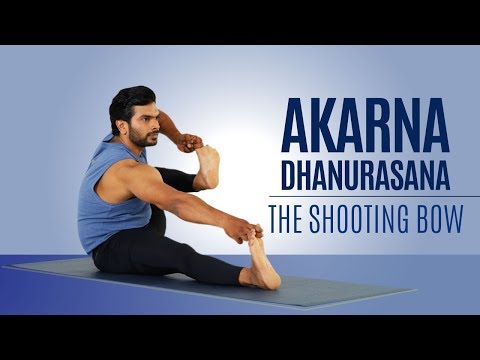 How to do Akarna Dhanurasana | Shooting Bow | Yoga | Sitting Postures ...
