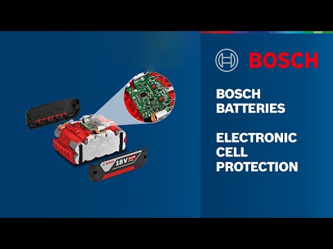 Bosch Batteries With Electronic Cell Protection (ECP)