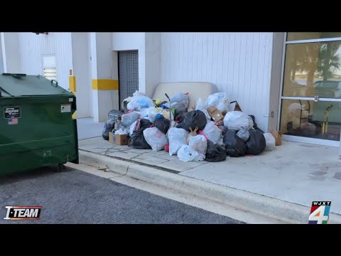 I-TEAM: Excess trash hauled away after complaints from residents at Towers of Jacksonville