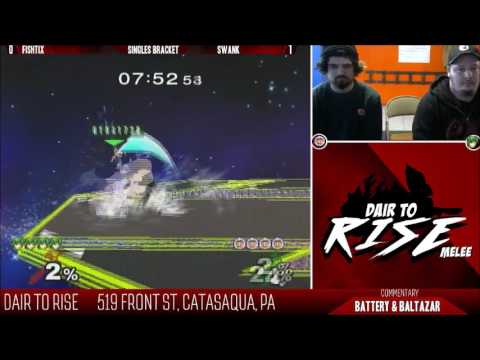 DtR 6 Melee Singles - Fishstix (Icies, Marth) vs. Swank (Marth) - Round 1