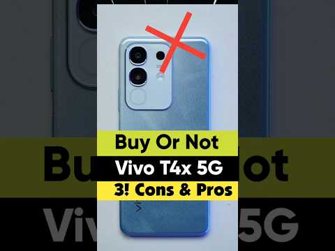 ❌️ Buy Or Not Vivo T4x 5G : 3! Cons & Pros