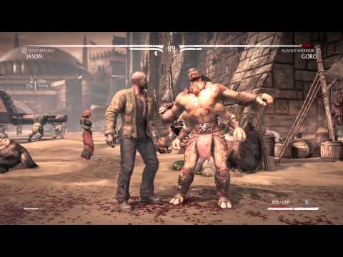 Mortal Kombat X - Jason Voorhees vs. Goro