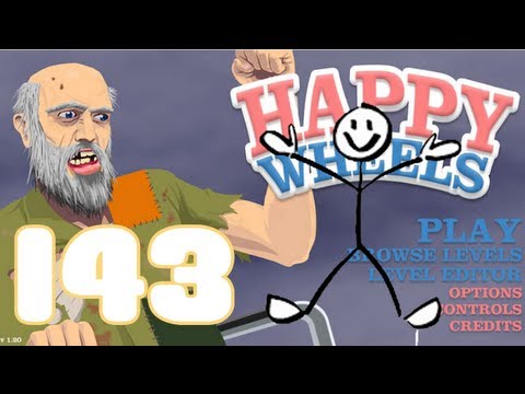 HAPPY WHEELS: Episodio 143 "MONIGOTES!!"