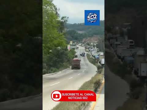 🚨 CAMIÓN EN CONTRAVÍA A TODA VELOCIDAD 🚨 #noticias #guatemala