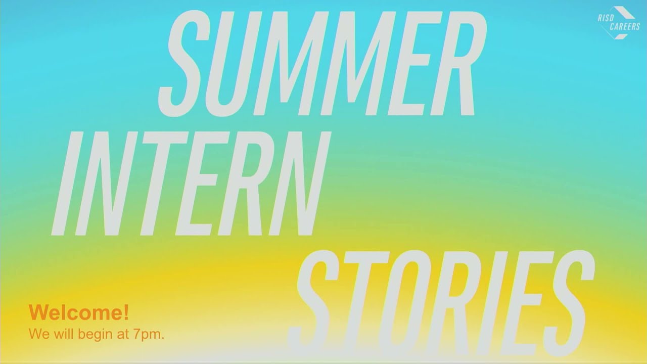 Summer Intern Stories 2021