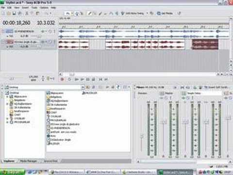 Dj Gladyator Sony Acid Jıngle anlatım