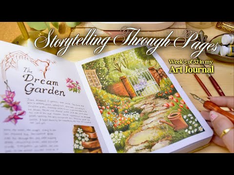 I Started A 52-Week Art Journal Challenge | Storytelling Journaling : Visual Narrative Entries 2026