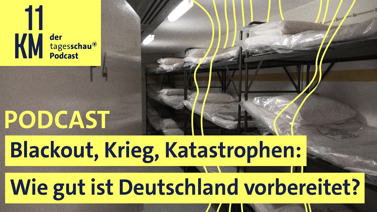 Blackout, Krieg, Katastrophen: Wie gut ist Deutschland vorbereitet? I 11KM - der tagesschau-Podcast