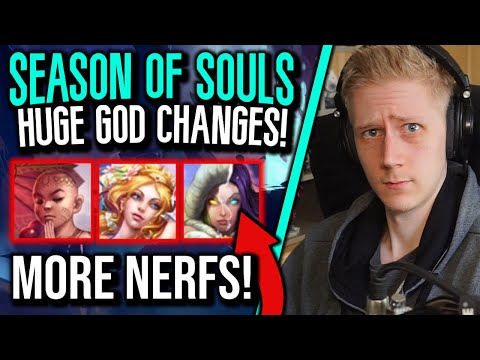 HUGE Nerfs & Buffs In 10.6 God Changes! - Season of Souls - SMITE