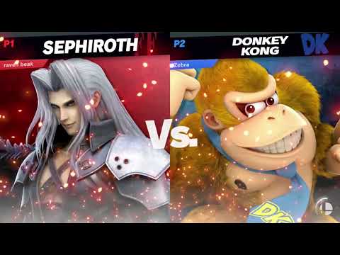 Smash It Up Losers Semis - Ronnie (Sephiroth) Vs. Gibbles (Donkey Kong) SSBU Ultimate Tournament