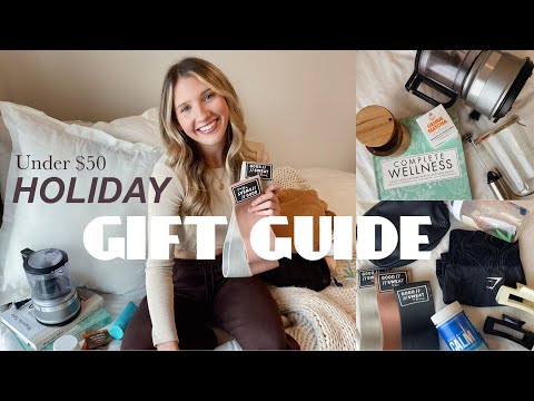 GIFT GUIDE 2021 (CHRISTMAS WISHLIST) | Health & Wellness GIFTS UNDER $50
