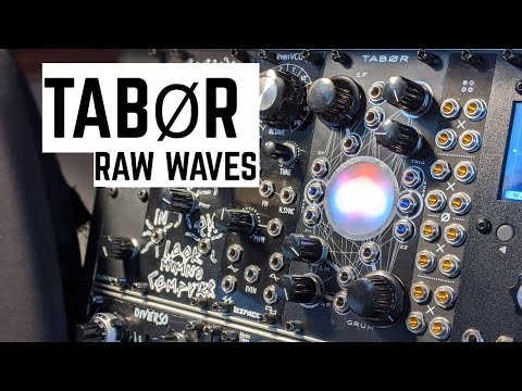 TABØR Analogue Eurorack Rhythmic Oscillator - Part One: Raw Waves