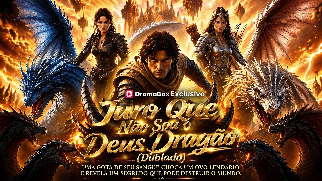 Juro Que Não Sou o Deus Dragão (Dublado)#Dramaboxs#drama#aimovie