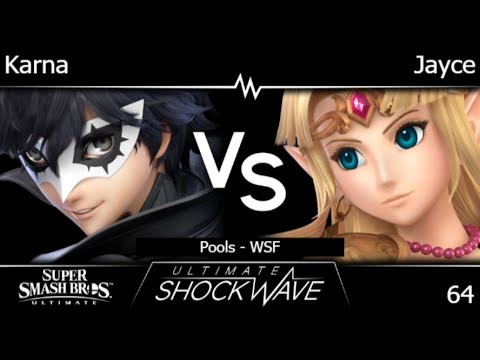 USW 64 - Karna (Joker) vs Jayce (Zelda) Pools - WSF - SSBU