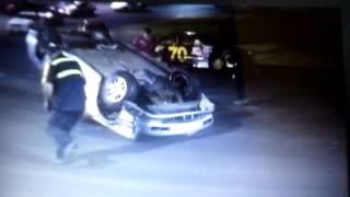 Barberton Raceway Park Purestock Feature Crash 5/11/12 Barberton Raceway Park Purestock Feature Crash 5/11/12