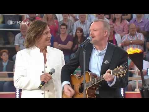 Jürgen Drews & Stefan Raab - Ein Bett Im Kornfeld (Live bei Wetten Dass Mallorca 2013) HDTV 720