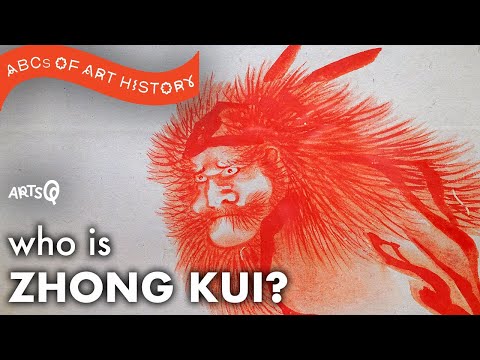 Who is the Demon-Queller ZHONG KUI in Chinese folklore? | Hokusai’s painting