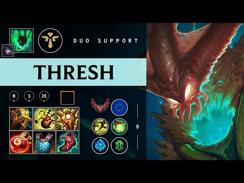 Thresh Support vs Lulu - EUW Grandmaster Patch 26.02