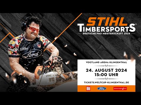 STIHL TIMBERSPORTS® German Pro Championship - German commentary