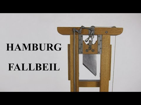 GUILLOTINE, FALLBEIL -  HAMBURG