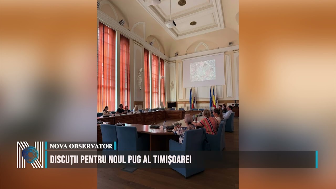 Discuții pentru noul PUG al Timișoarei